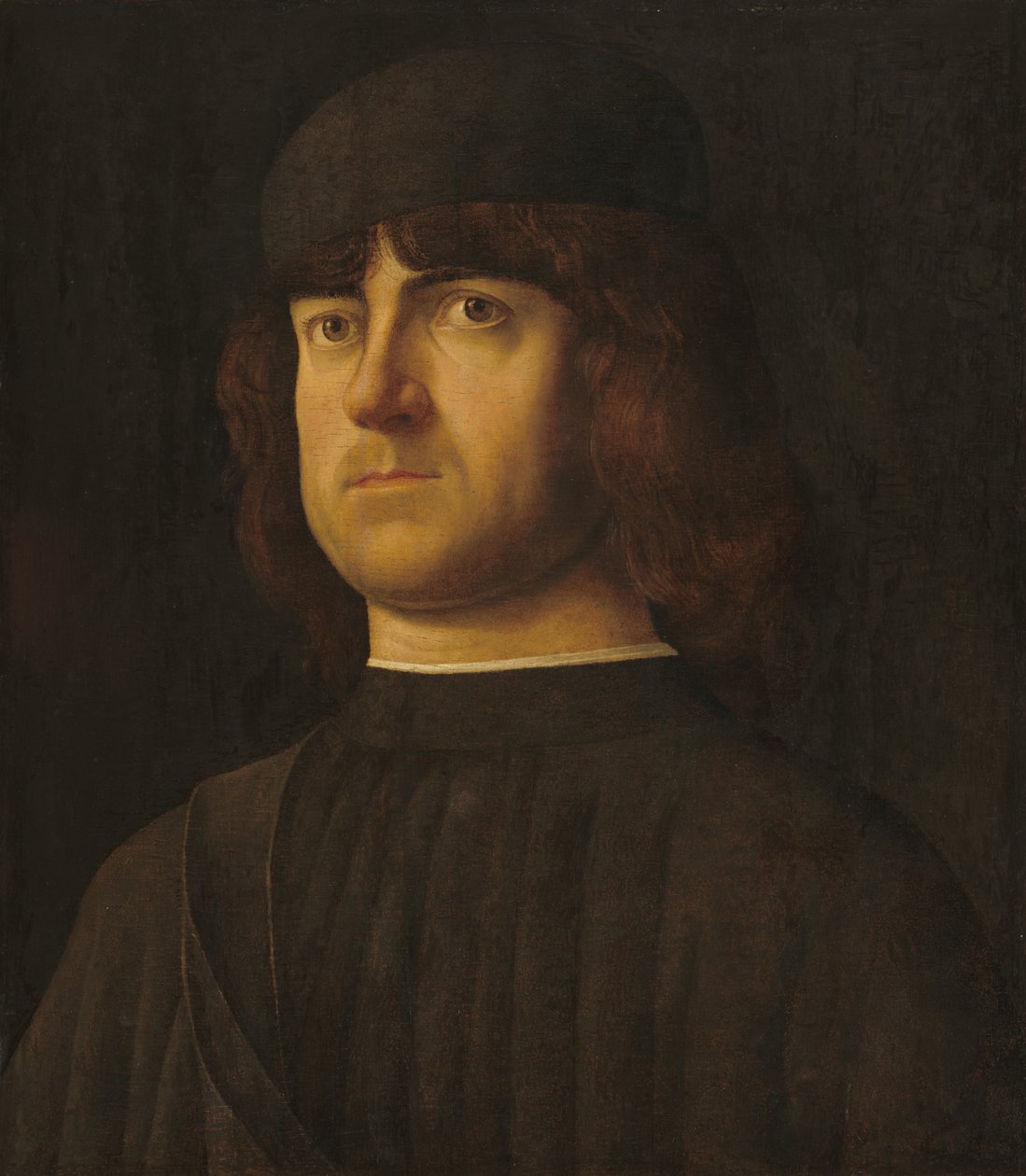 Miehen muotokuva, c. 1495. tekijältä Alvise Vivarini