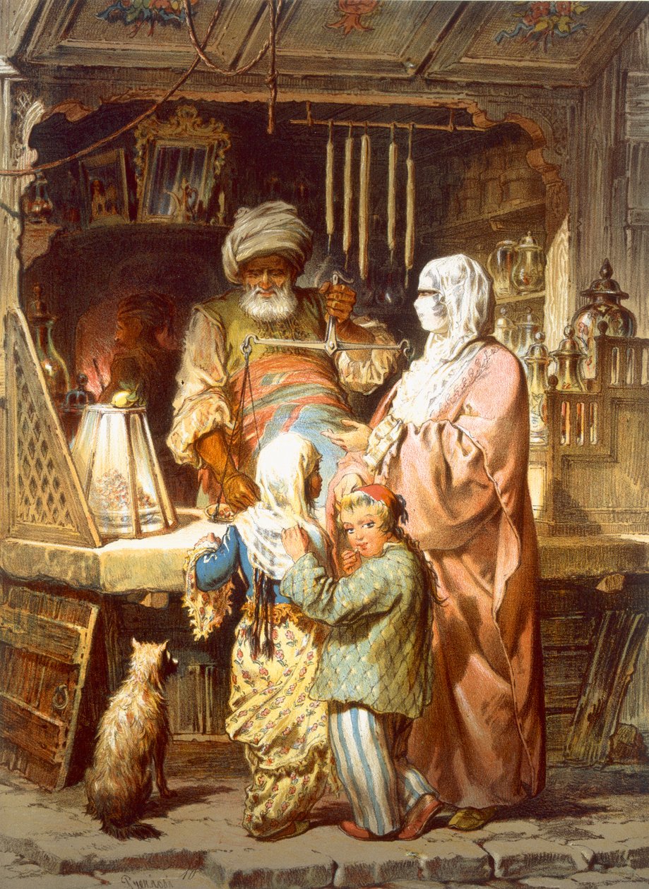 Sweetseller, 1865 tekijältä Amadeo Preziosi