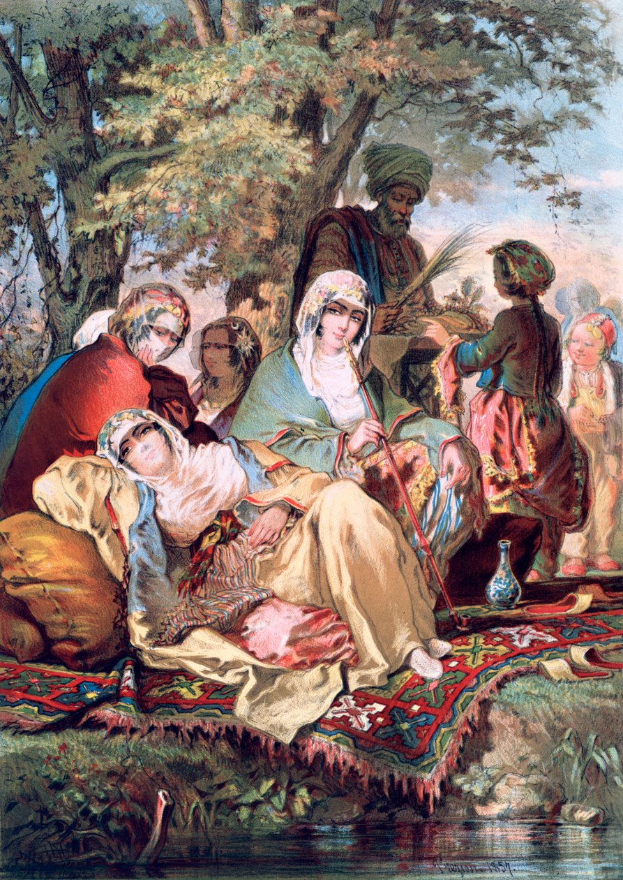 Harim, 1857 tekijältä Amadeo Preziosi