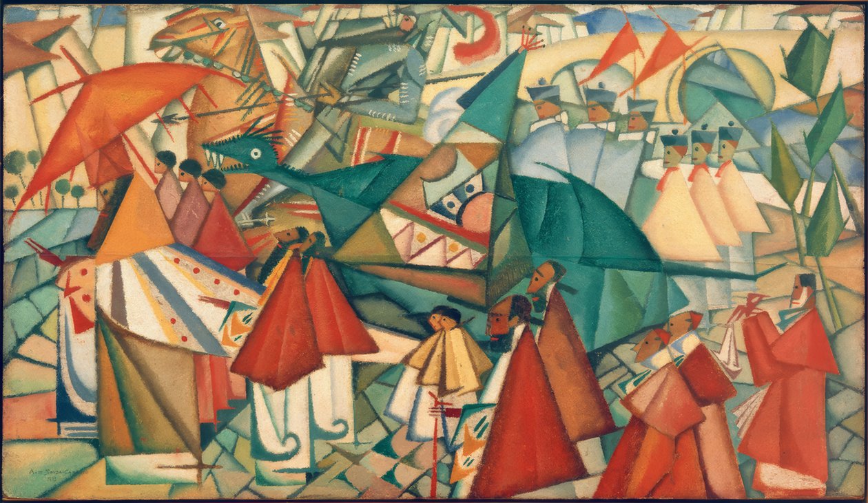 Corpus Christi -kulkue tekijältä Amadeo de Souza Cardoso
