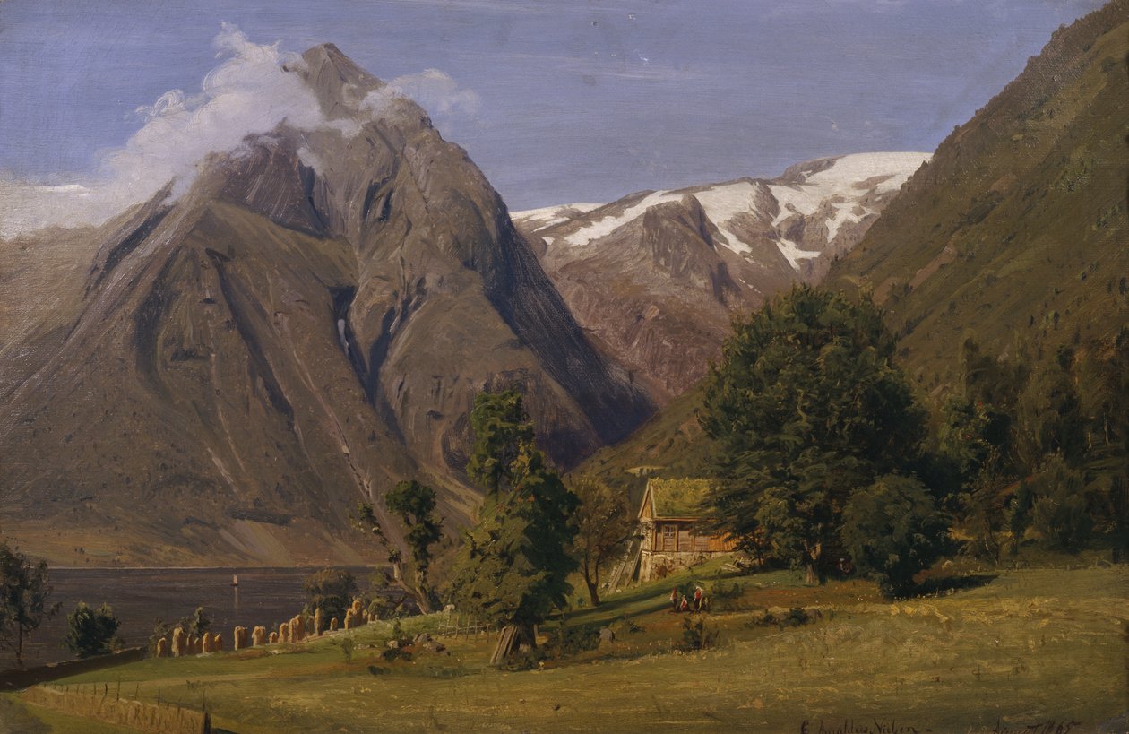 Kesäpäivä, Balestrand tekijältä Amaldus Nielsen