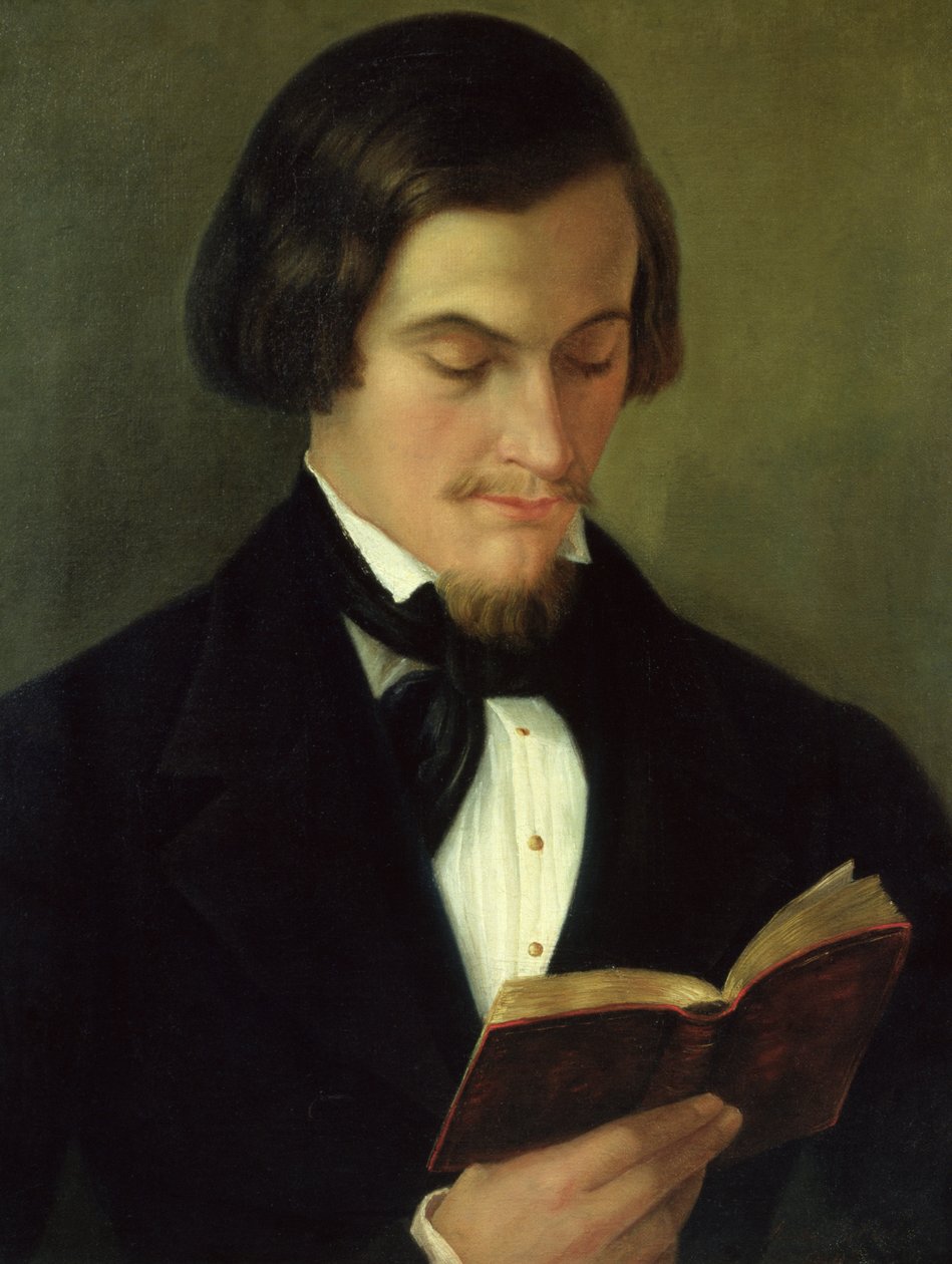 Runoilija Heinrich Heinen (1797-1856) muotokuva 1842 tekijältä Amalia Keller