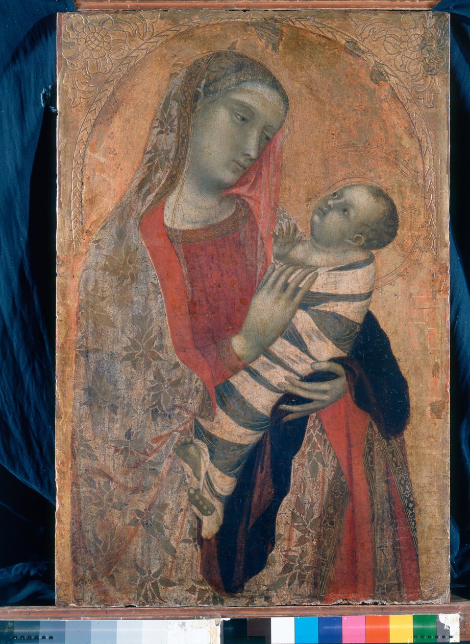 Madonna ja lapsi, 1320-23 tekijältä Ambrogio Lorenzetti