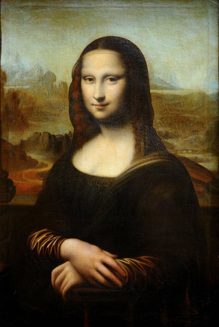 La Gioconda, després de Leonardo da Vinci, cap al 1600 (oli sobre tela) finlandès tekijältä Ambroise Dubois