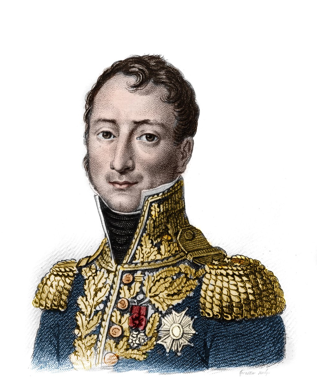 Auguste Jean Gabriel CAULAINCOURT (Jean-Gabriel) (1777-1812) - Ambroise Tardieun hauta vuonna 1818. tekijältä Ambroise Tardieu