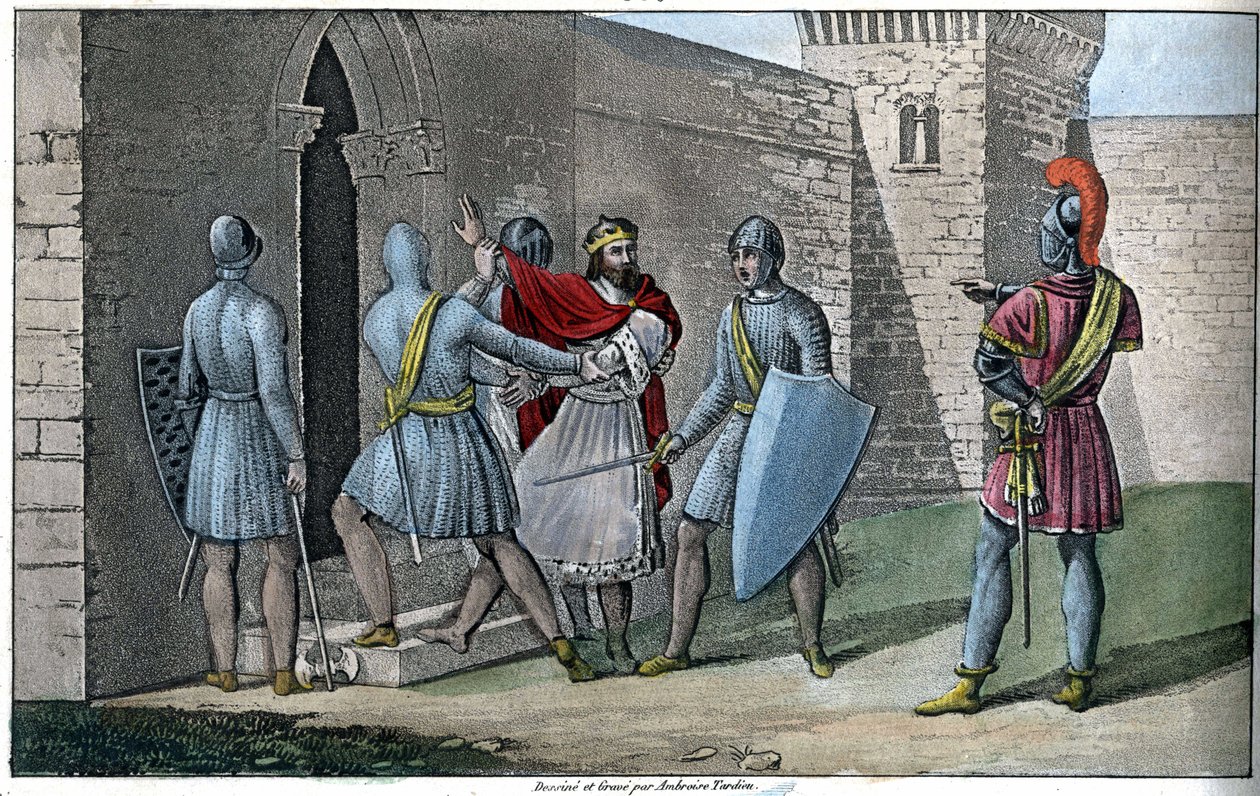 Kaarle III, "Yksinkertainen" (879-929), Karolingien dynastia. Detrone vuonna 922 ja joutui pelastamaan itsensä, hän turvautui Vermandois