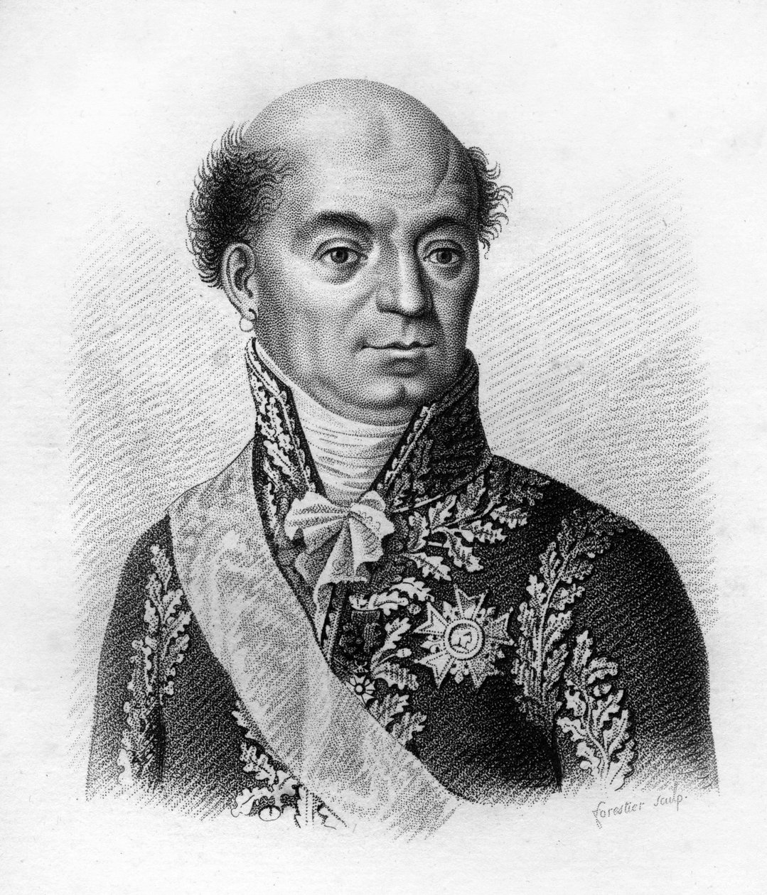 Dominique Catherine, Marquis de Pérignon Maréchal de France (1754-1818).- julkaisussa ”Muotokuvia ranskalaisista kenraaleista ranskalaisten voittojen ja valloitusten jälkeen”. Kaiverrus Ambroise Tardieu 1818. Stella Collection. tekijältä Ambroise Tardieu