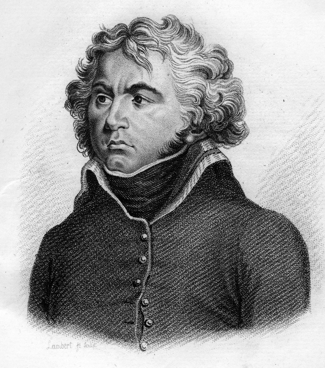 Jean - Baptiste Kléber (1753-1800), ranskalainen kenraali.- teoksessa "Ranskalaisten kenraalien muotokuvia ranskalaisten voittojen ja taistelujen jälkeen". Kaiverrus Ambroise Tardieu 1818. Stella Collection. tekijältä Ambroise Tardieu