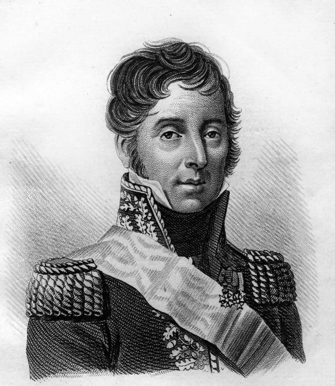Jean Antoine Verdier (1775-1850) - teoksessa ”Ranskalaisten kenraalien muotokuvia ranskalaisten voittojen ja valloitusten jälkeen””. Kaiverrus Ambroise Tardieu 1818. Stella Collection. tekijältä Ambroise Tardieu
