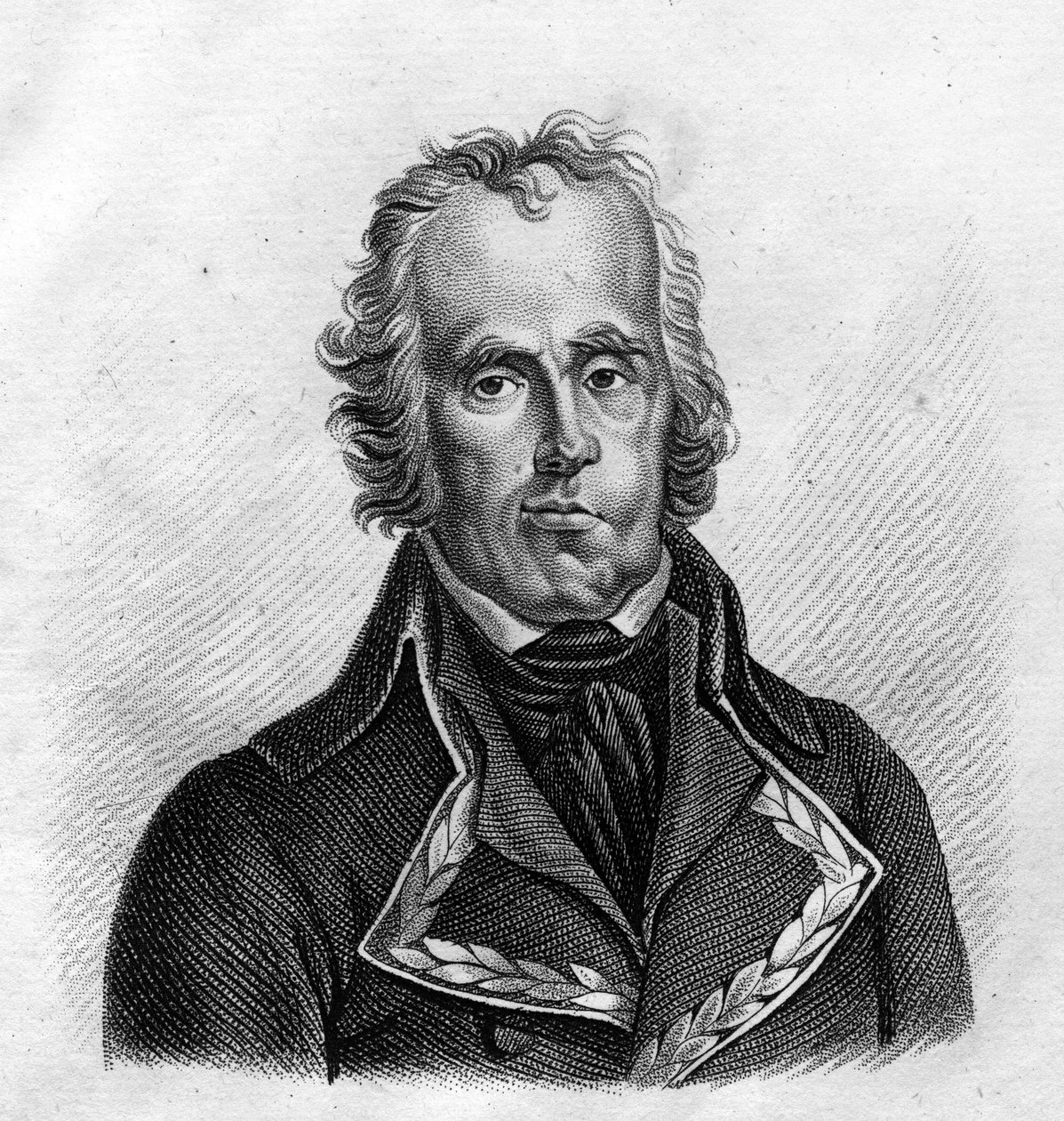 Le Géneral Jean Nicolas Houchard (1740-1793) - teoksessa ”Muotokuvia ranskalaisista kenraaleista ranskalaisten voittojen ja valloitusten jälkeen”. Kaiverrus Ambroise Tardieu 1818. Stella Collection. tekijältä Ambroise Tardieu