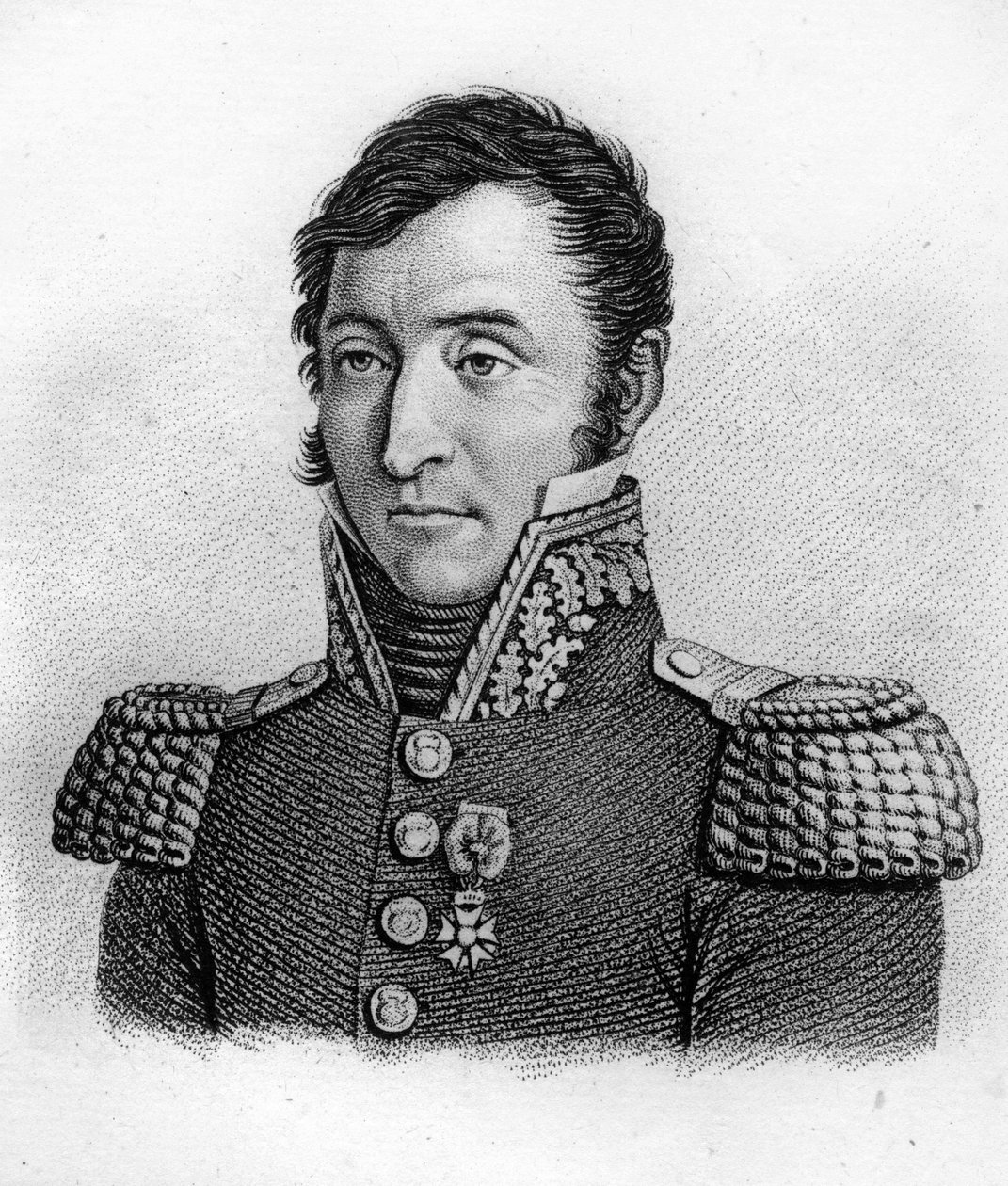 Kenraali Jean Joseph TARAYRE (1770-1855) - "Ranskalaisten kenraalien muotokuvia ranskalaisten voittojen ja valloitusten jälkeen". Kaiverrus Ambroise Tardieu 1818. Stella Collection. tekijältä Ambroise Tardieu
