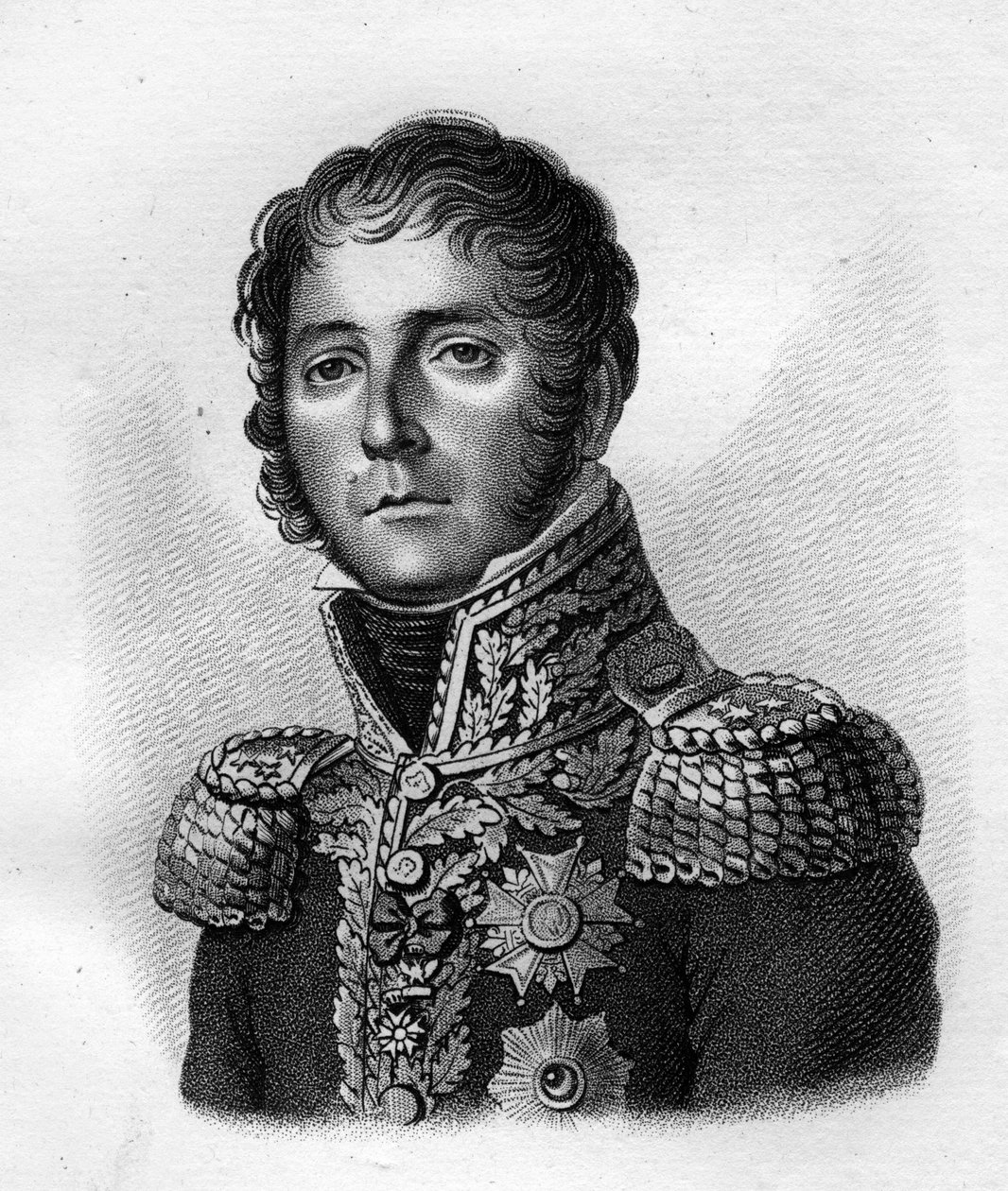 Marsalkka Sebastiani de la Porta (1772-1851). "" Muotokuvia ranskalaisista kenraaleista ranskalaisten voittojen ja valloitusten jälkeen". Kaiverrus Ambroise Tardieu 1818. Stella Collection. tekijältä Ambroise Tardieu
