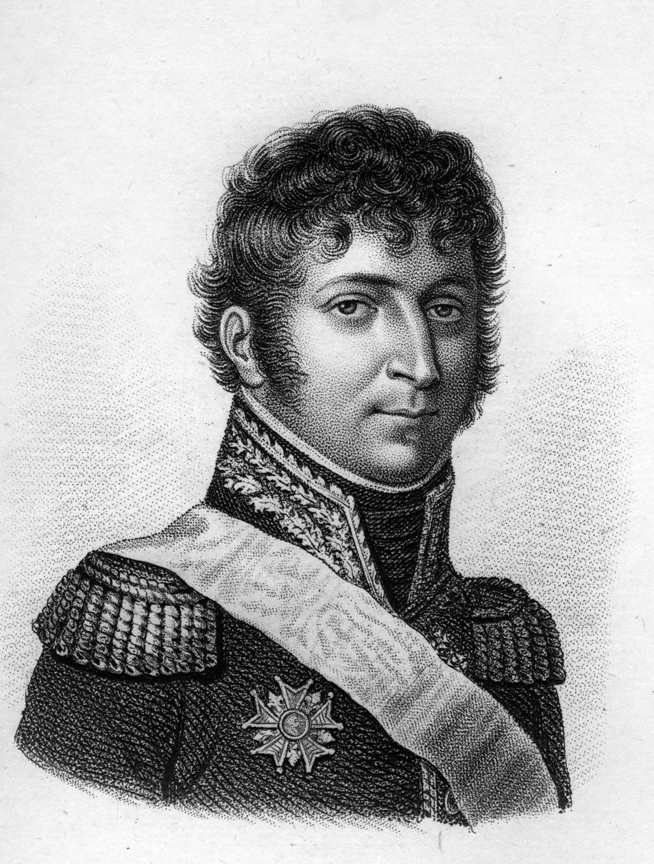 Olivier Macoux RIVAUD de la RAFFINIERE (1766 1839) - teoksessa ”Muotokuvia ranskalaisista kenraaleista ranskalaisten voittojen ja valloitusten jälkeen””. Kaiverrus Ambroise Tardieu 1818. Stella Collection. tekijältä Ambroise Tardieu