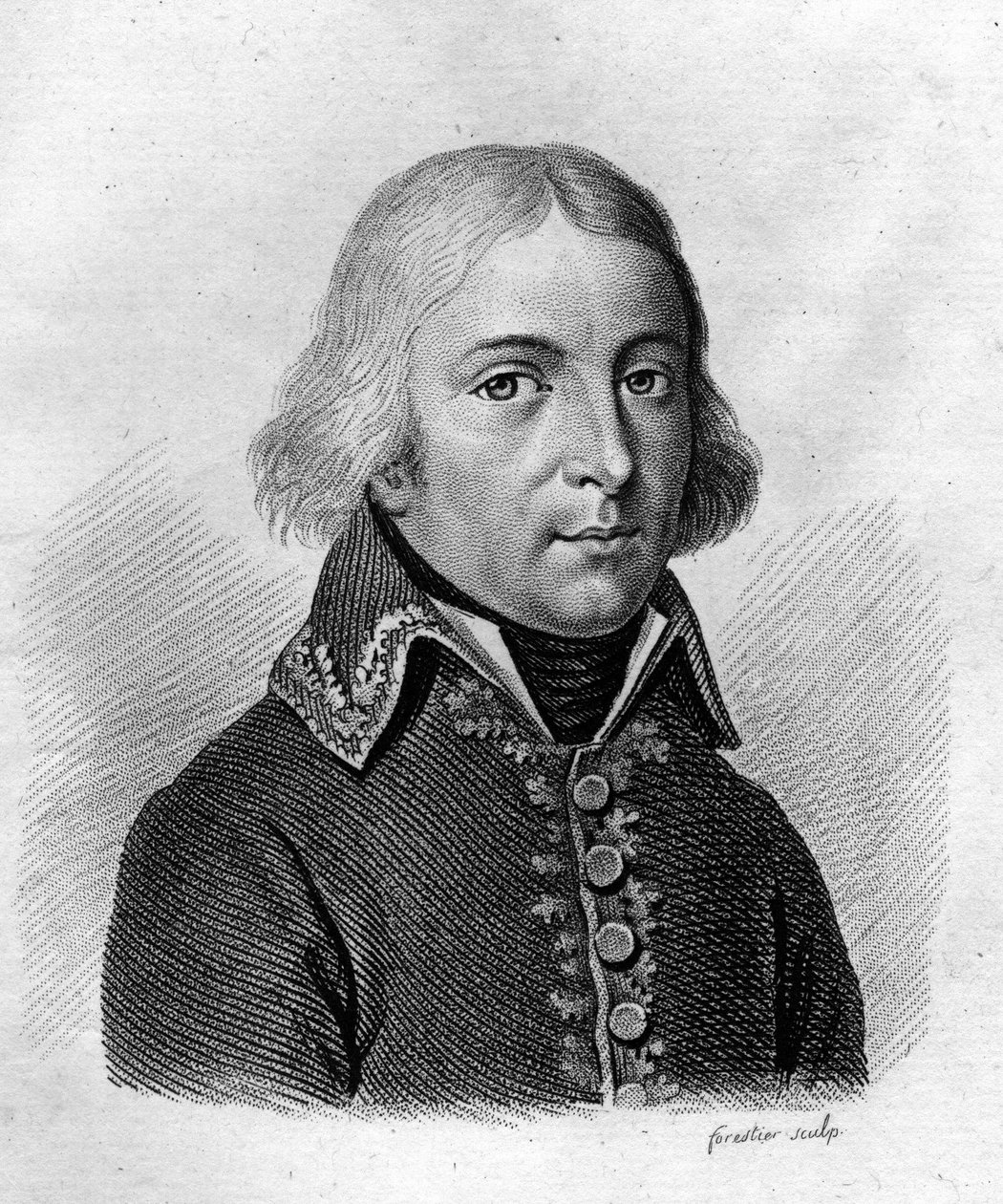 Muotokuva Elzeard Auguste serkku de Dommartinista tekijältä Ambroise Tardieu
