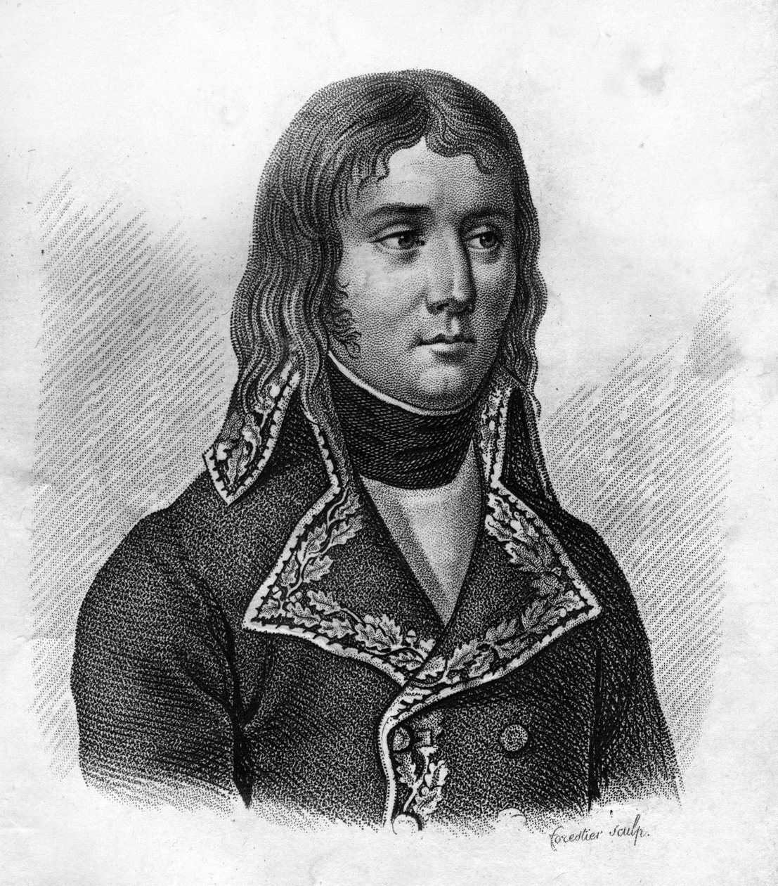 Kenraali Jean-Charles ABBATUCCI. 1770-1796) teoksessa ”Ranskan kenraalien muotokuvat”. Kaiverrus Ambroise Tardieu 1818. Stella Collection tekijältä Ambroise Tardieu