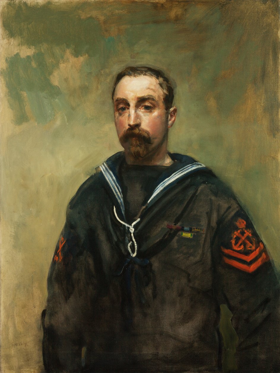 Alivirkailija E Pitcher VC, 1918 tekijältä Ambrose McEvoy