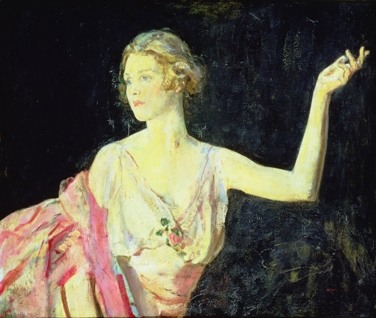 Lady Diana Cooper, 1915 tekijältä Ambrose McEvoy