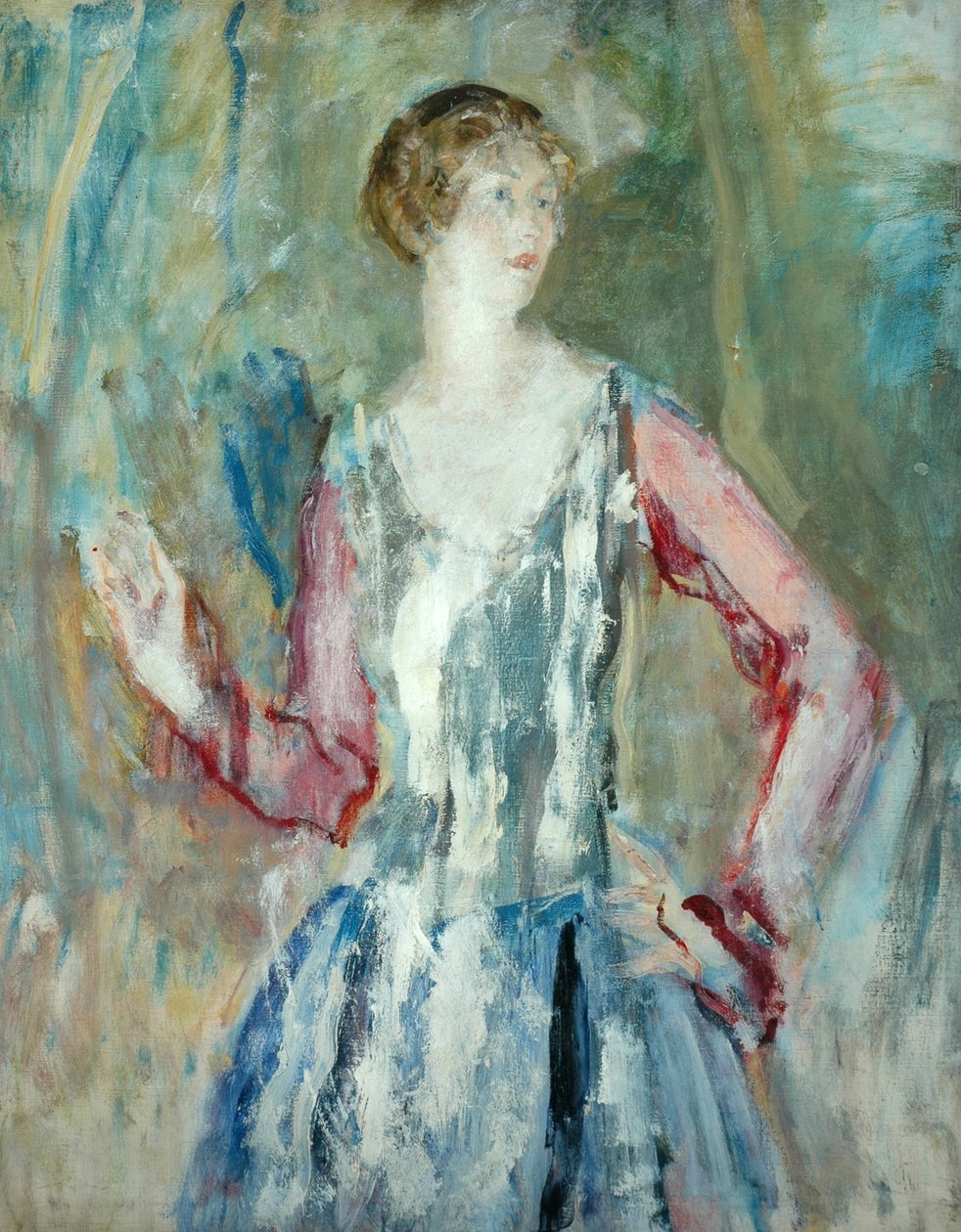 Neiti Nancy Cunard, 1920-luku tekijältä Ambrose McEvoy