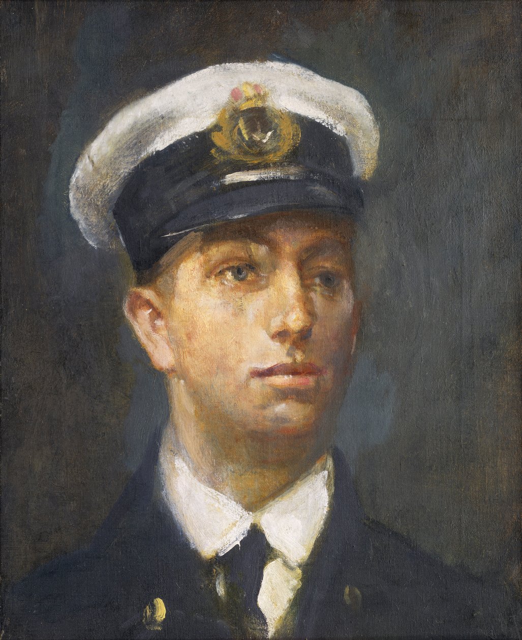 Luutnantti William Edward Sanders, DSO, RNR (1883-1917), noin 1918 (öljy kankaalle). tekijältä Ambrose McEvoy