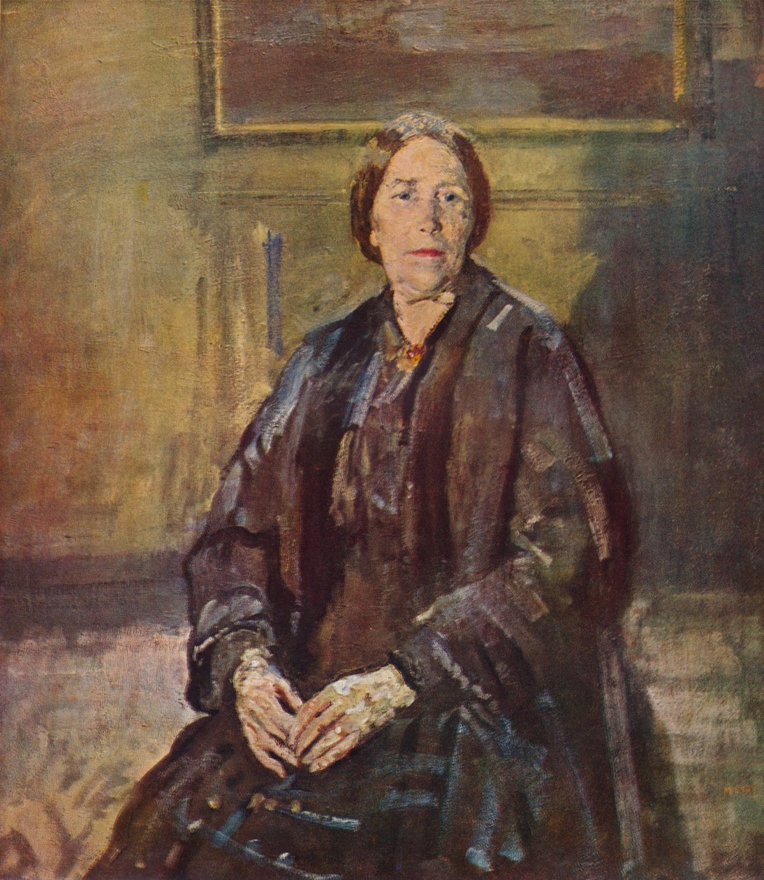 Taiteilijoiden äiti, 1935 tekijältä Ambrose McEvoy