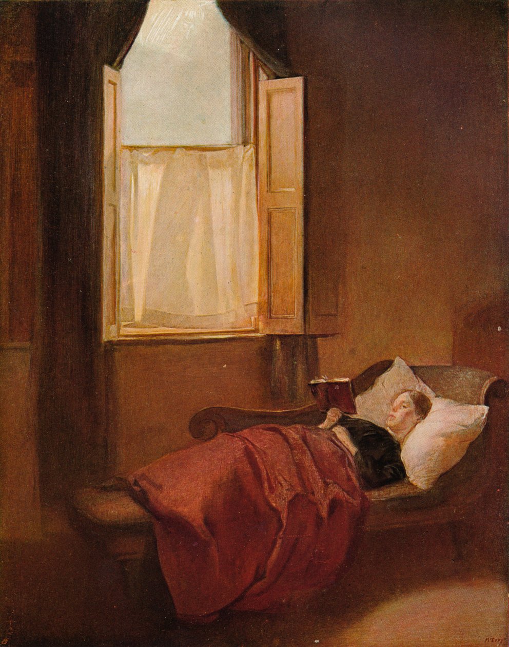 The Convalescent, c1900 tekijältä Ambrose McEvoy