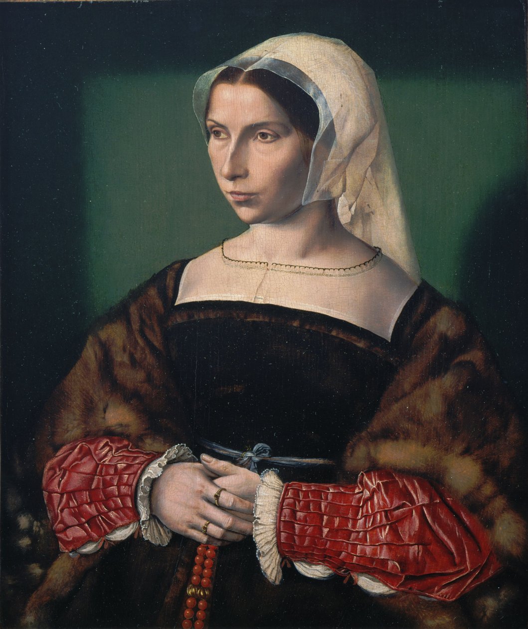 Anne Staffordin muotokuva tekijältä Ambrosius Benson
