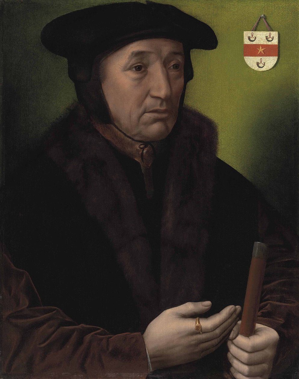 Jean Wytsin muotokuva, Mechelenin Watergrave tekijältä Ambrosius Benson