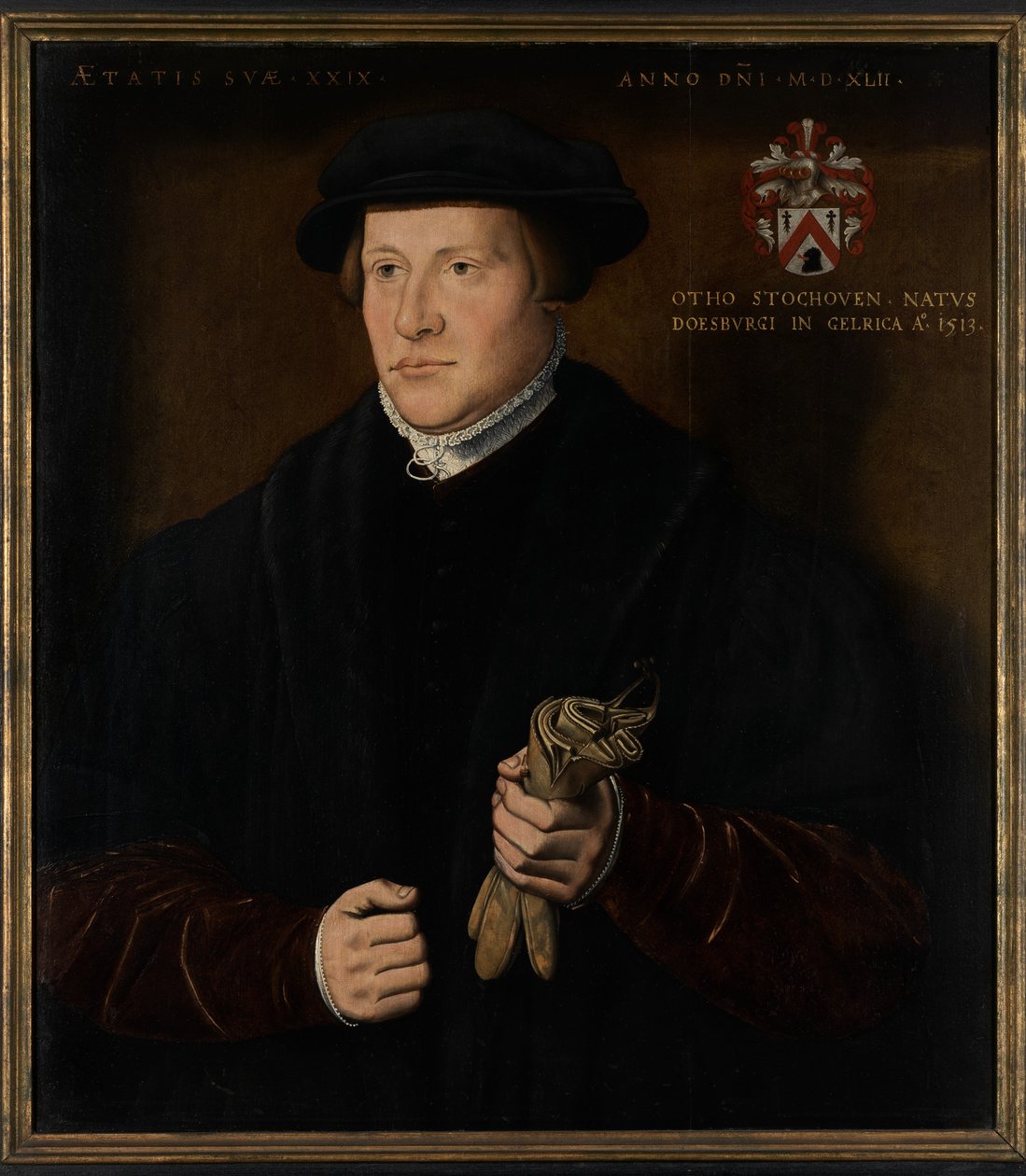 Otho Stochovenin muotokuva (öljy paneelissa) tekijältä Ambrosius Benson