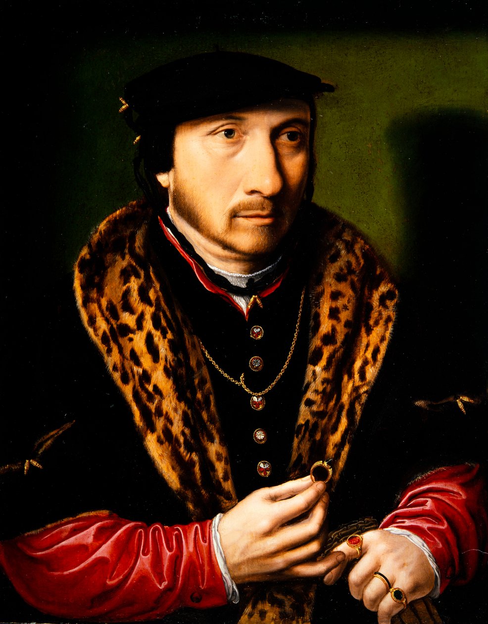 Herrasmiehen muotokuva tekijältä Ambrosius Benson