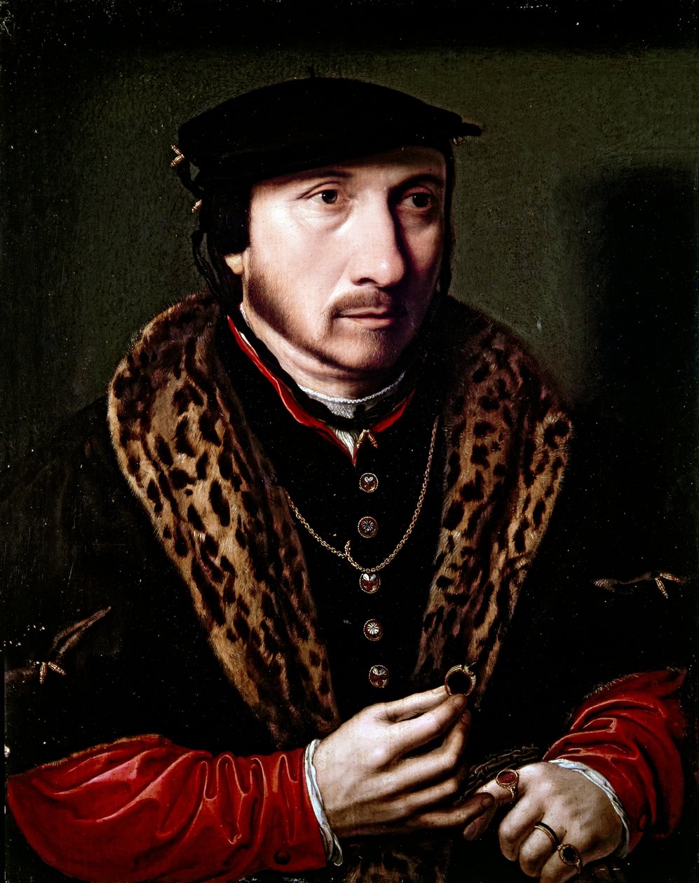 Herrasmiehen muotokuva tekijältä Ambrosius Benson