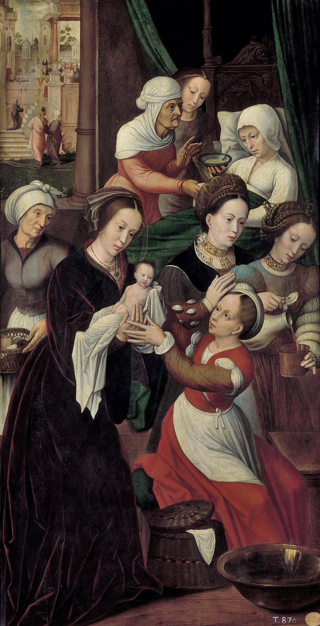Neitsyt Marian syntymä tekijältä Ambrosius Benson