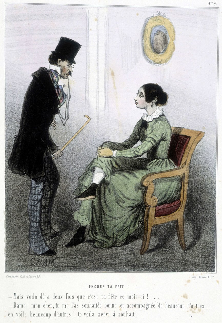 - Chamin teoksessa Madeleines, v.1870-1880 tekijältä Amédée de Noé