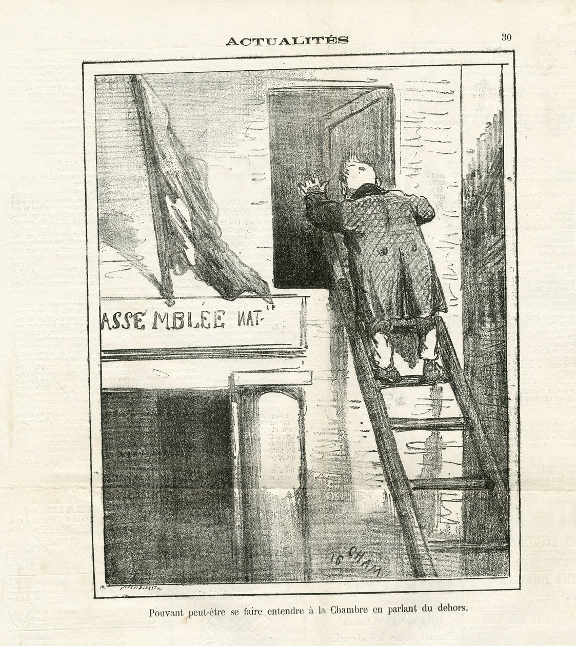 Kuva Chamista (1819-1879) Le Charivarissa tekijältä Amédée de Noé