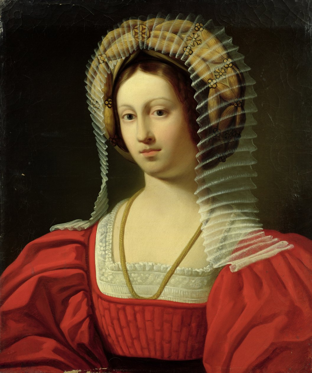 Giovanna I (1326-82) Napolin kuningatar, 1842 tekijältä Amedee Gras