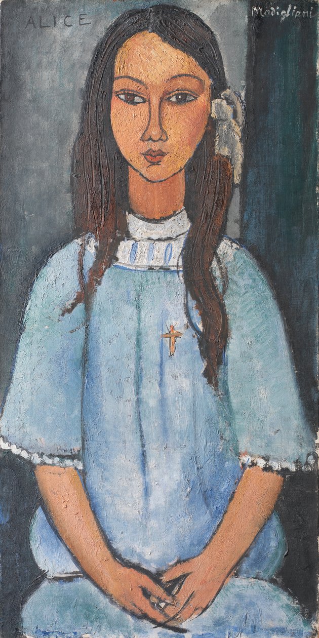 Alice, noin 1918 tekijältä Amedeo Modigliani