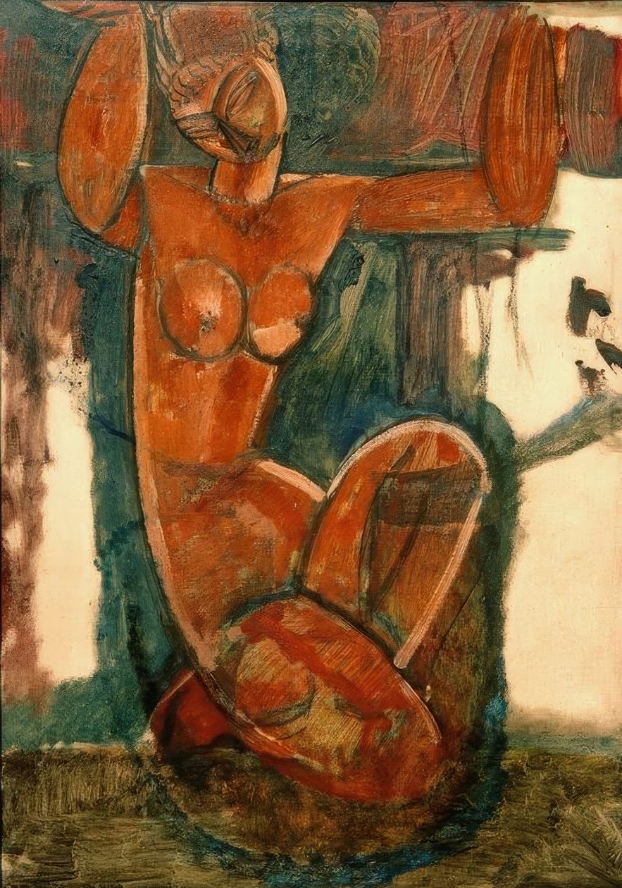 Cariatide tekijältä Amedeo Modigliani