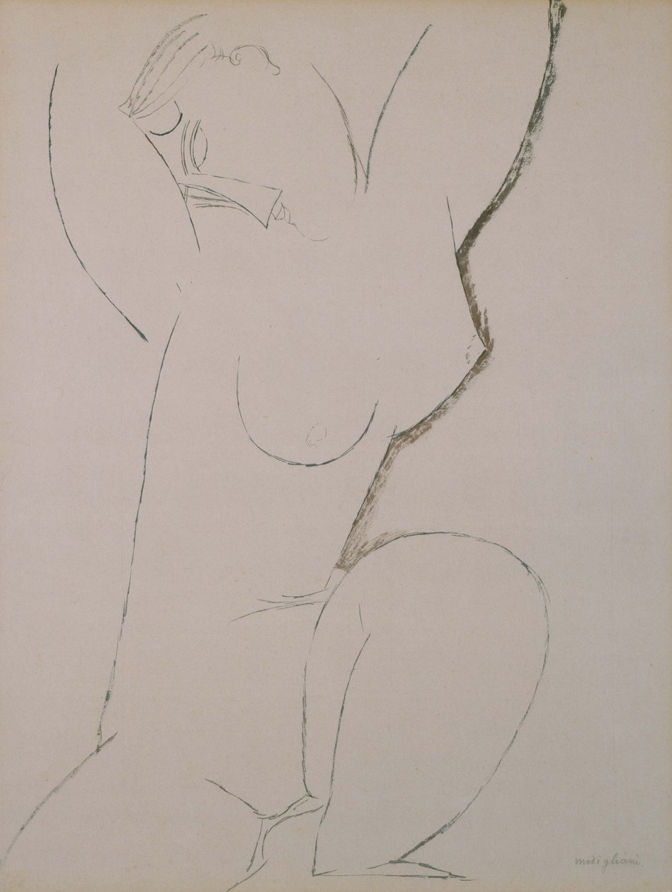 Caryatid tekijältä Amedeo Modigliani