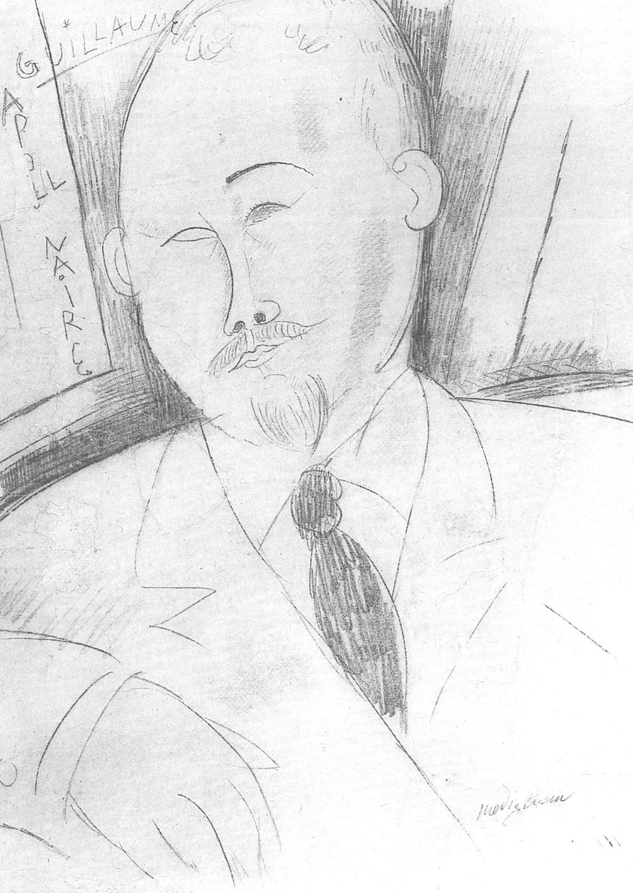 Guillaume Apollinaire tekijältä Amedeo Modigliani