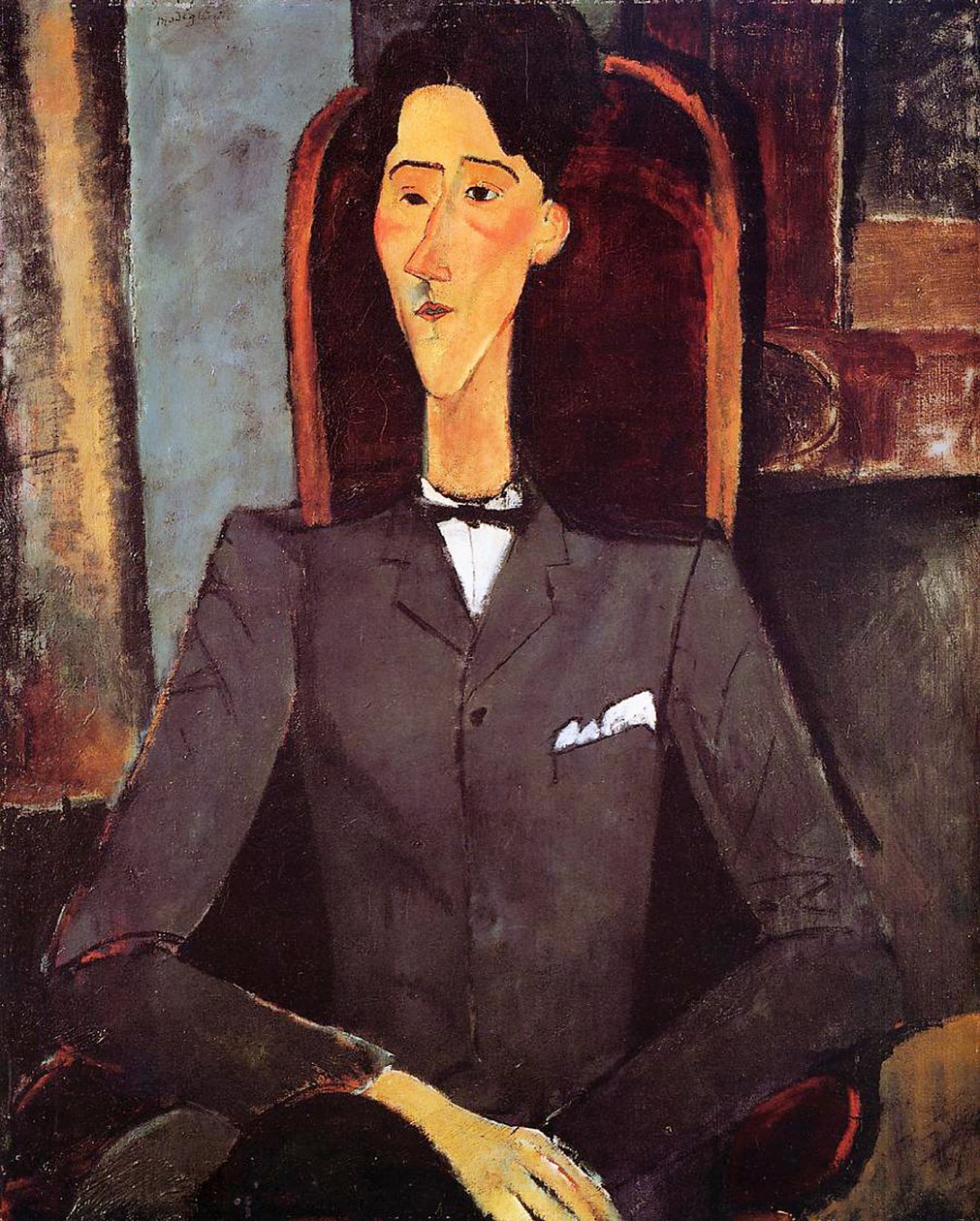 Jean Cocteau, 1917 tekijältä Amedeo Modigliani