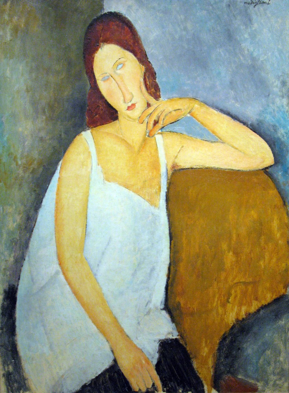 Jeanne Hébuterne tekijältä Amedeo Modigliani