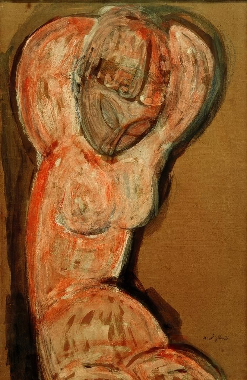Karyatide tekijältä Amedeo Modigliani