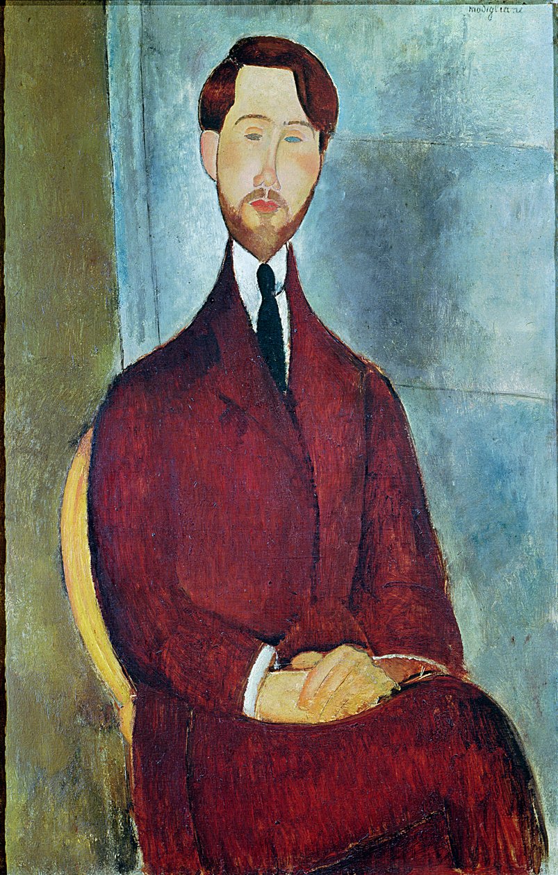 Leopold Zborowski, 1917 tekijältä Amedeo Modigliani