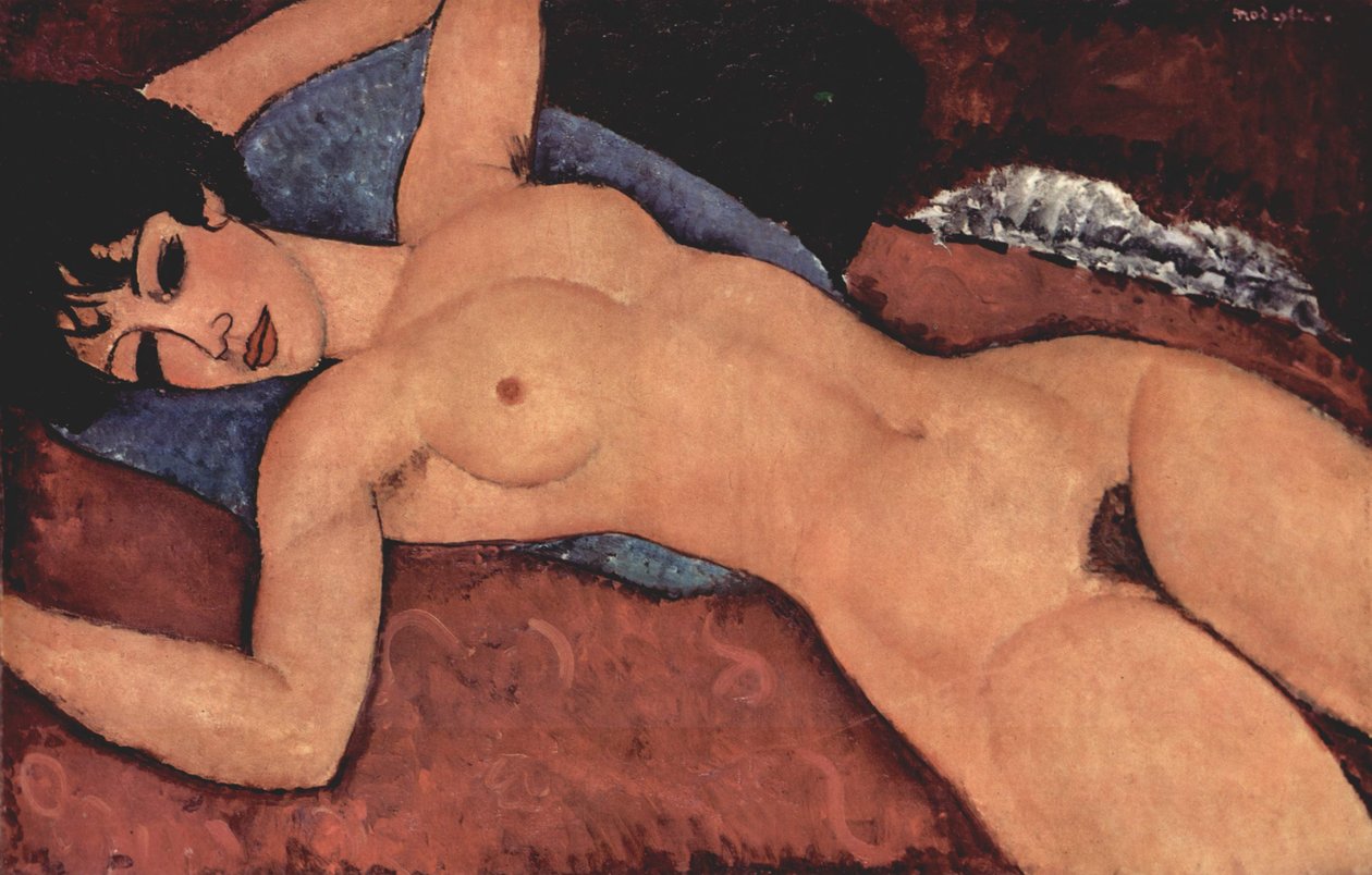 Liegender Akt tekijältä Amedeo Modigliani