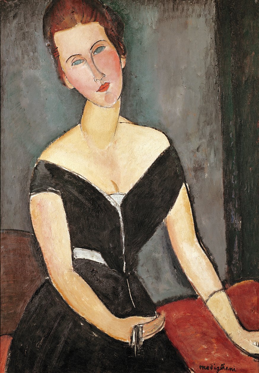 Madame G. van Muyden, 1917 tekijältä Amedeo Modigliani