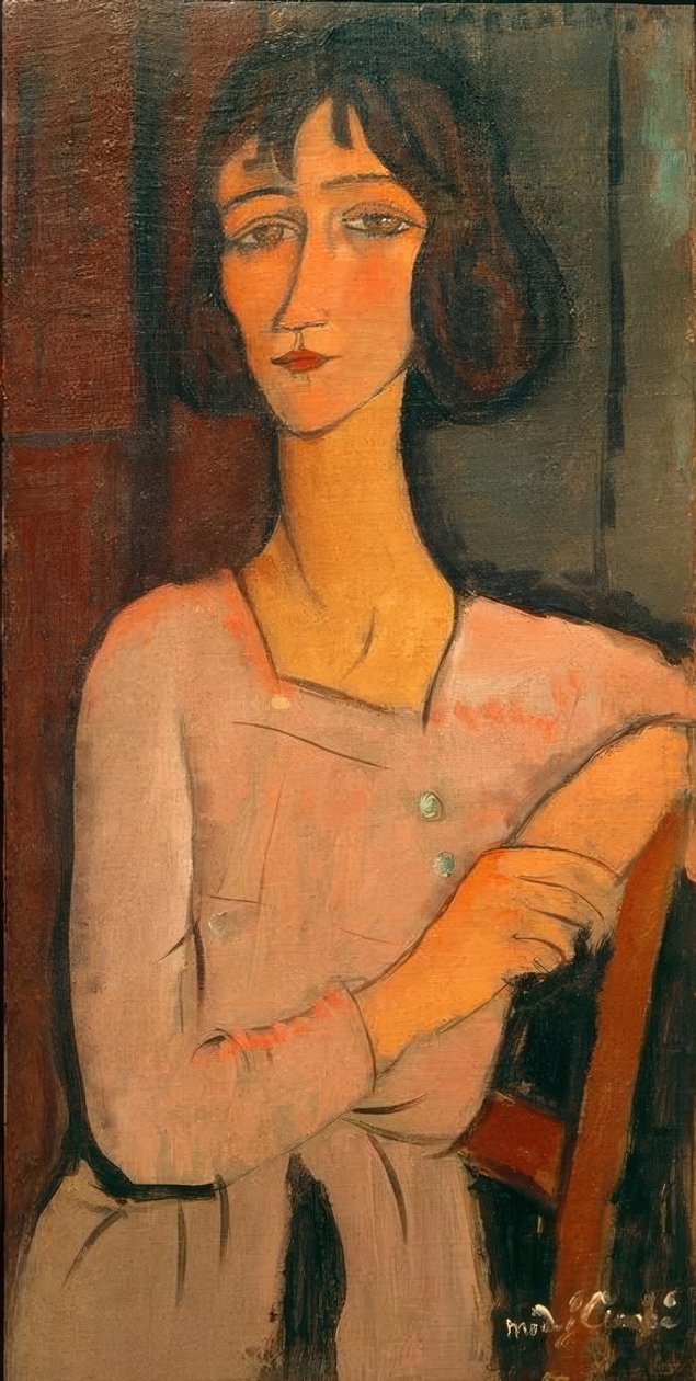 Marguerite, sitzend tekijältä Amedeo Modigliani