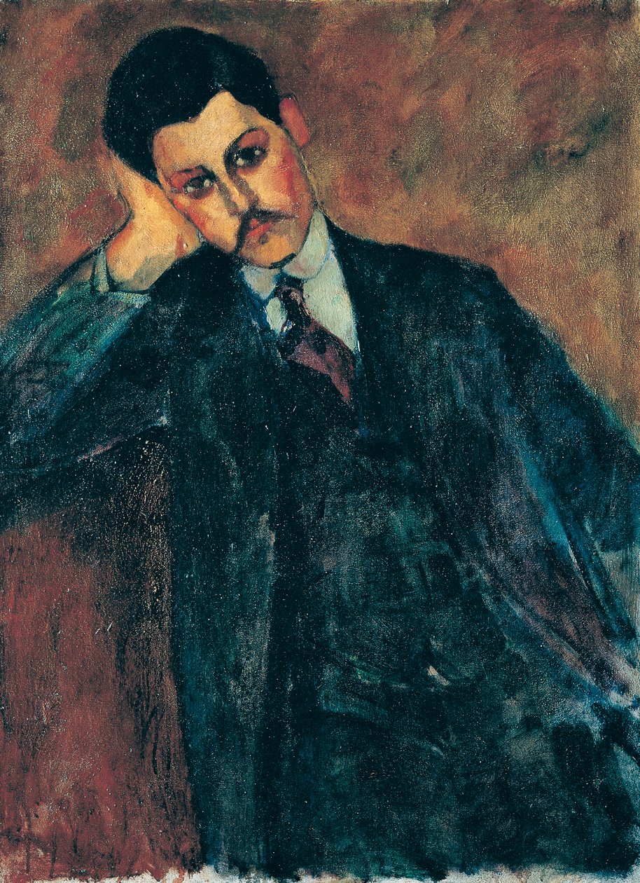 Muotokuva Jean Alexandre réalisé vuonna 1909 tekijältä Amedeo Modigliani