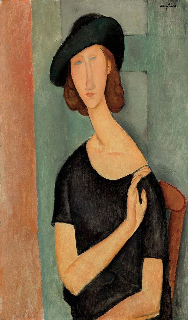 Jeanne Hébuternen muotokuva tekijältä Amedeo Modigliani