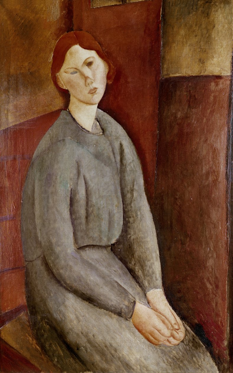 Annie Bjarnen muotokuva, 1919 tekijältä Amedeo Modigliani