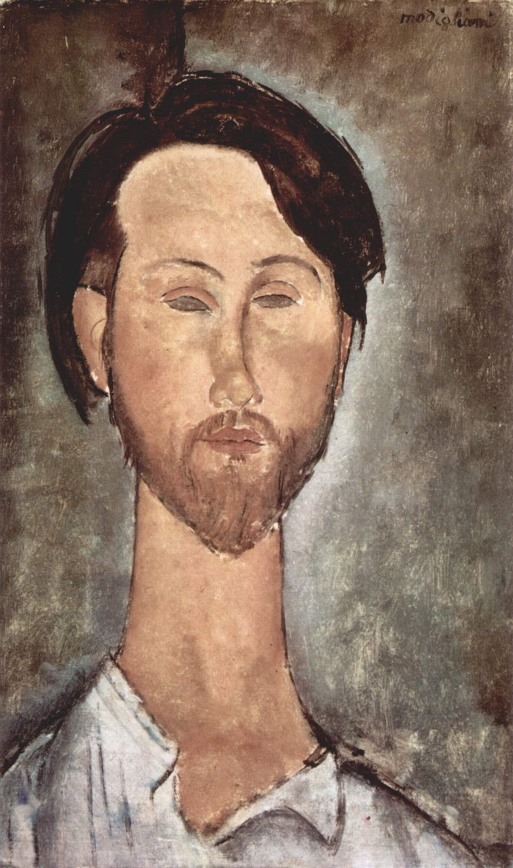 Léopold Zborowskin muotokuva tekijältä Amedeo Modigliani