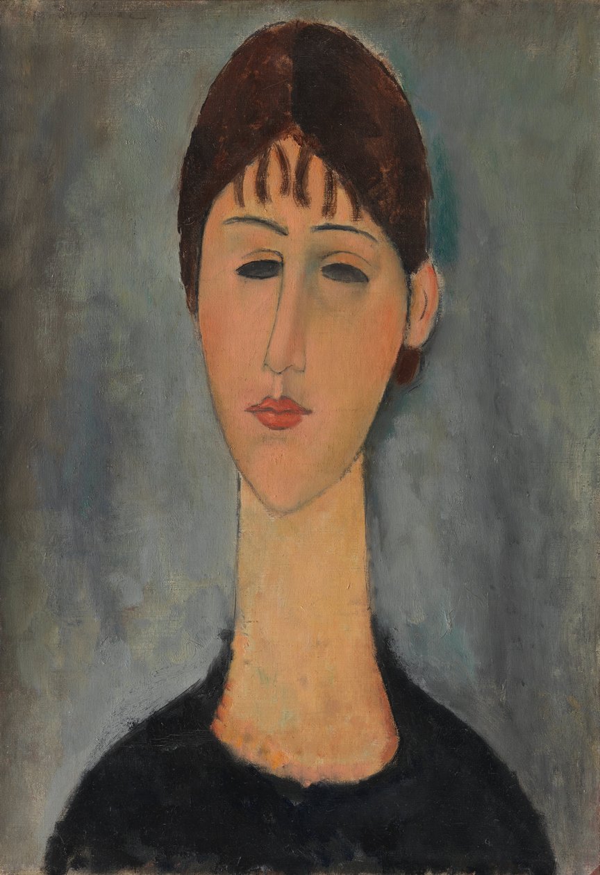 Mme Zborowskan muotokuva tekijältä Amedeo Modigliani